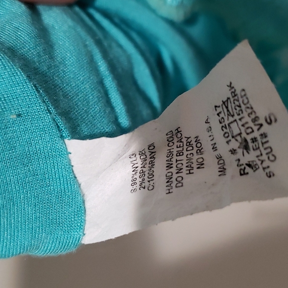 Blue lace knee-length dress - Picture 7 of 7